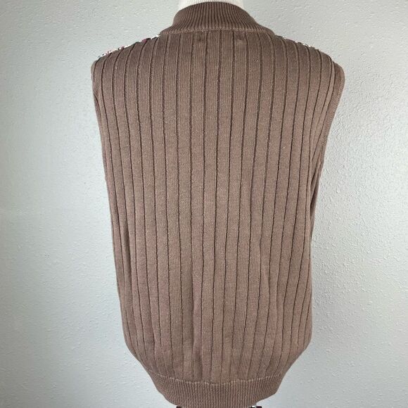 Alfred Dunner Full Sip Cardigan Style Sweater Size S EUC - Picture 5 of 7